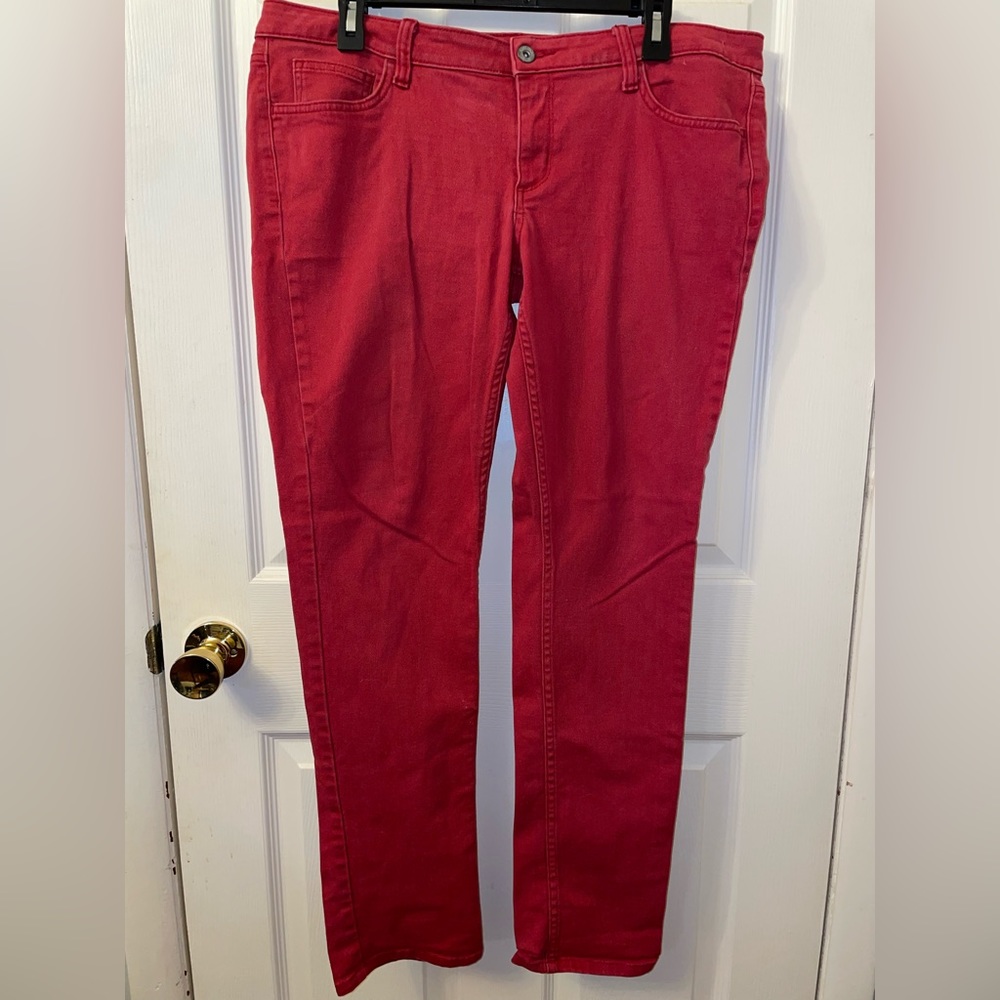 Arizona Women’s Skinny Jeans Red